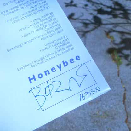 Suddenly + Honeybee Limited & Signed Vinyl